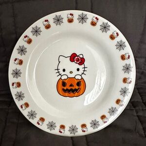 Sanrio Hello Kitty Pumpkin Boo 11-Inch Large Ceramic Dinner Plate